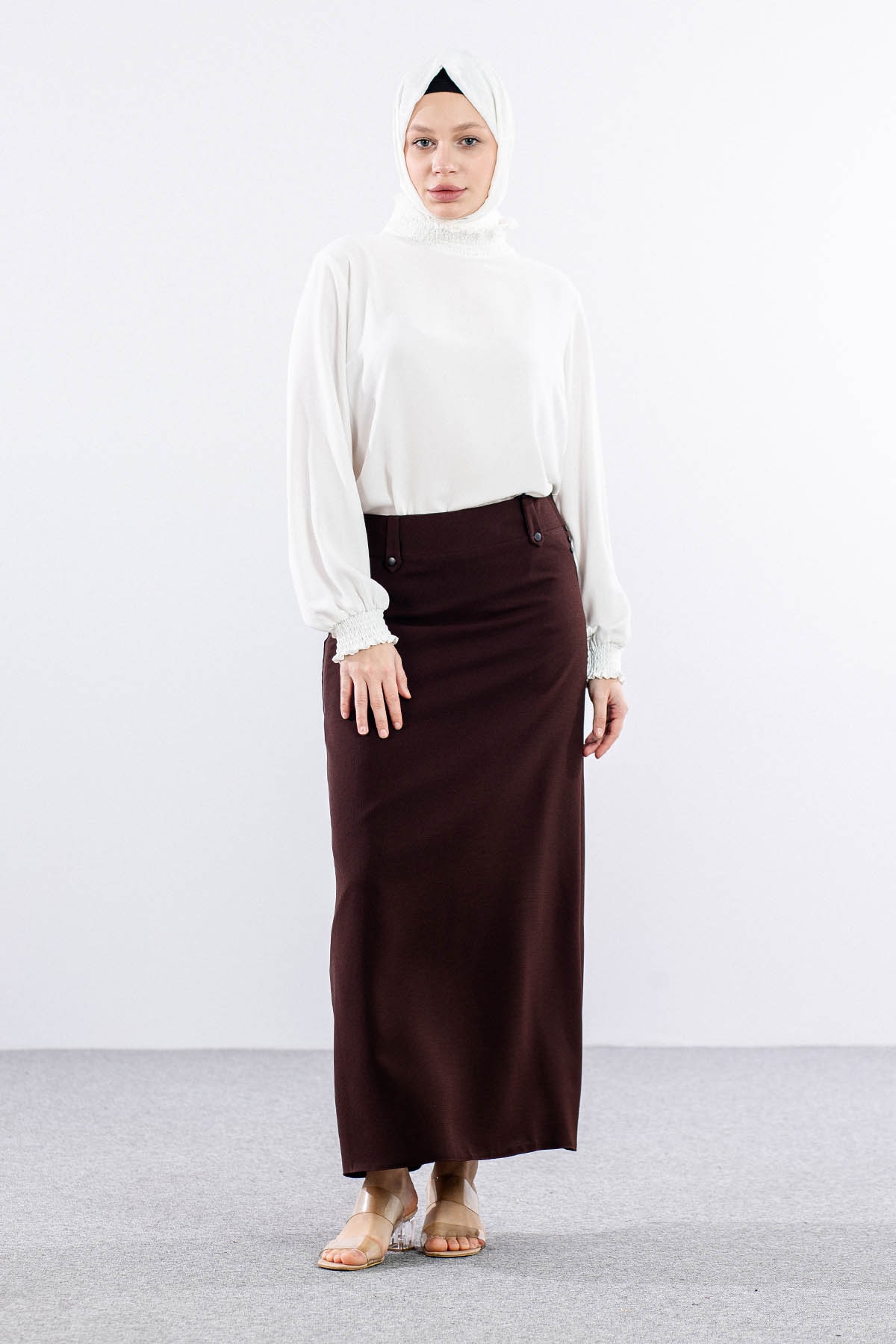 3592 Etek 42-52 - Kahve - 2