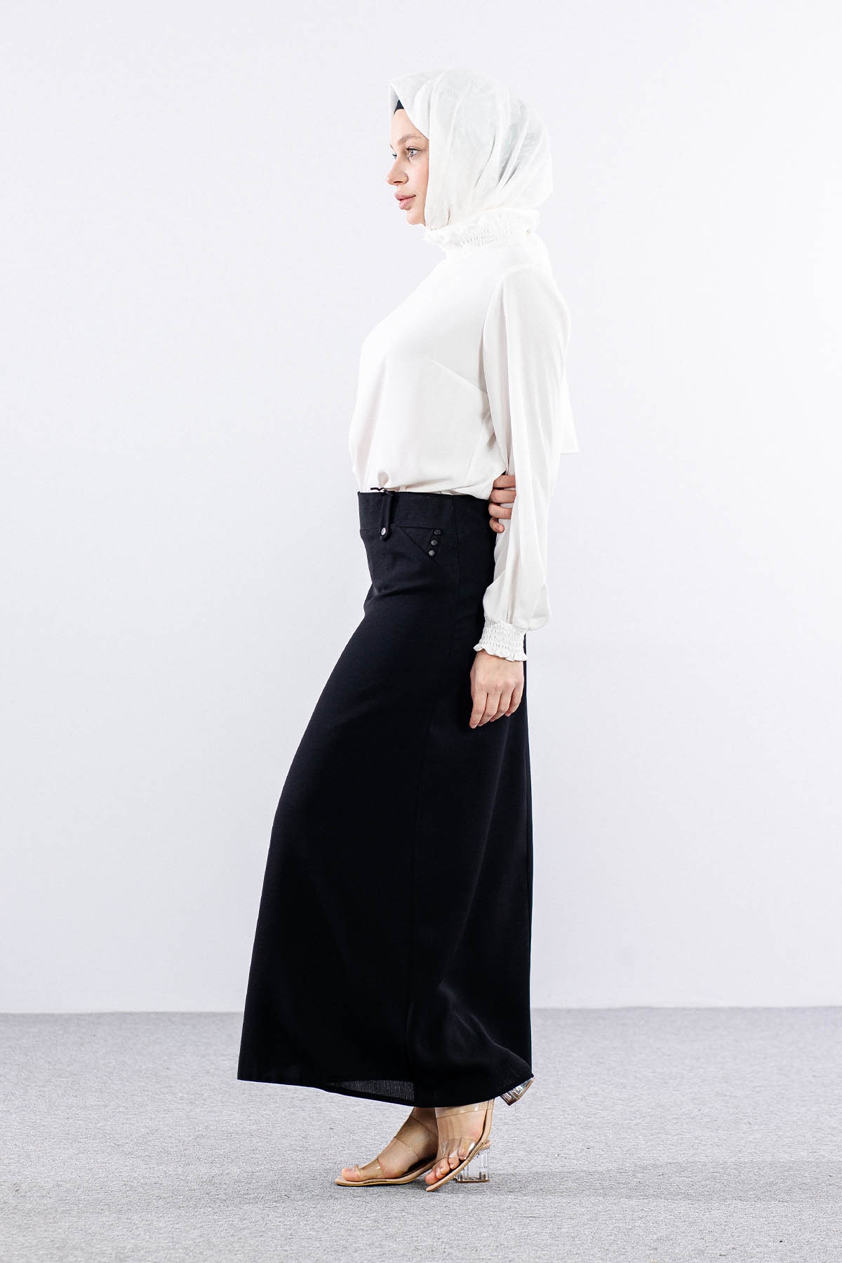 3592 Etek 42-52 - Siyah - 3