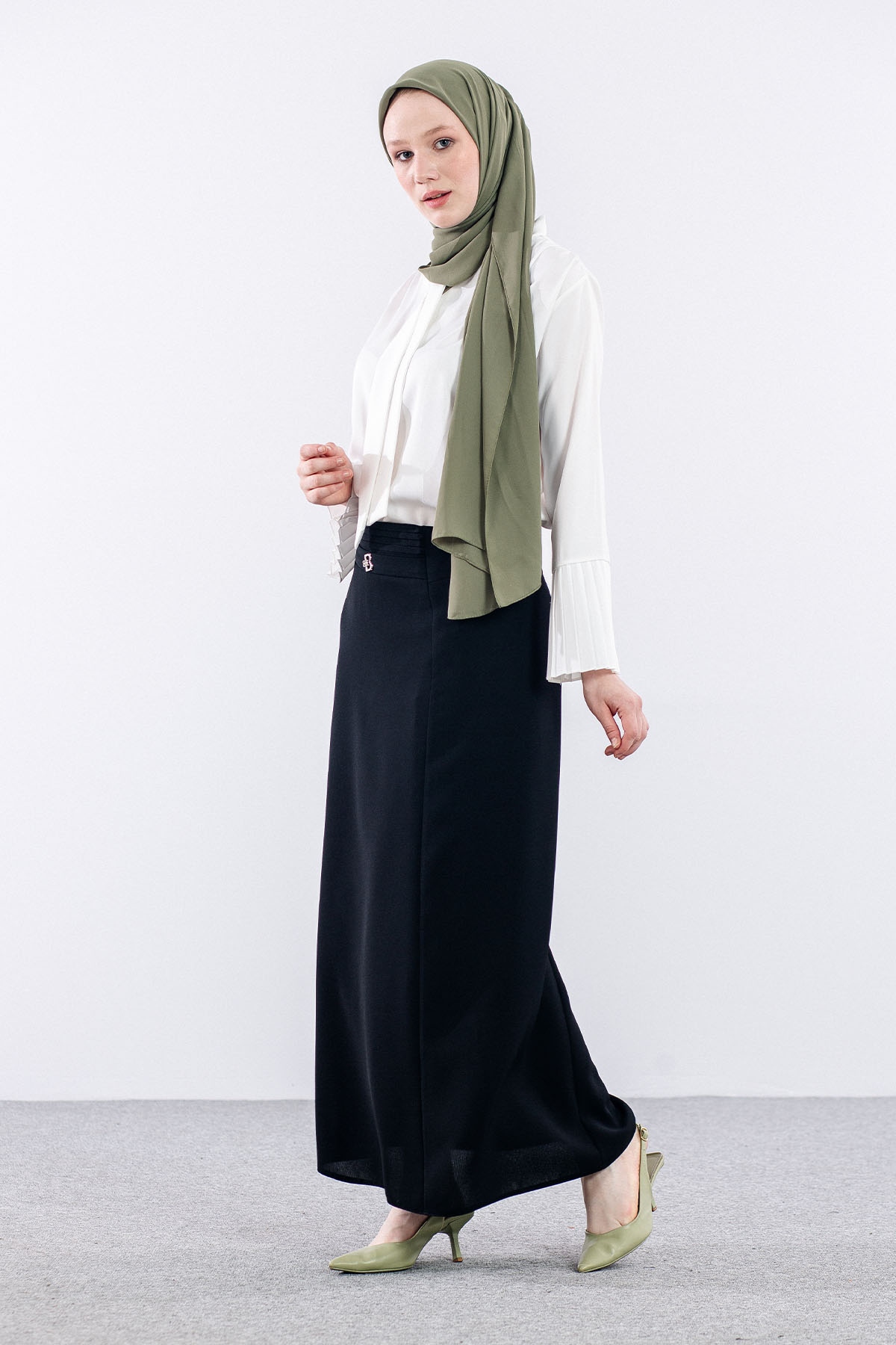 3593 Kalem Etek 42-52 - Siyah - 2