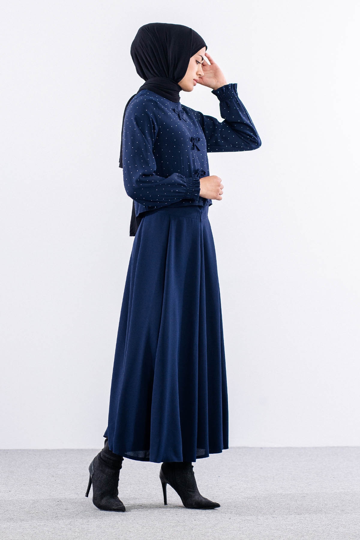 3596 Taşli E-takim 38-46 - Lacivert - 4