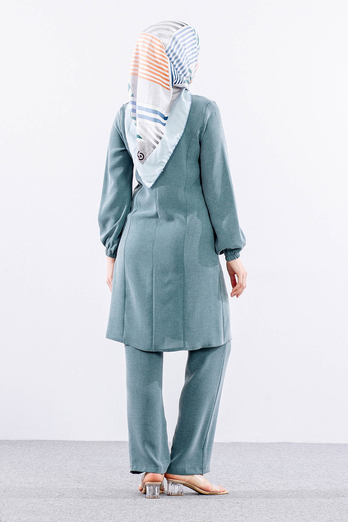 3601 şik Takim 42-50 - Cagla Yesili - 5