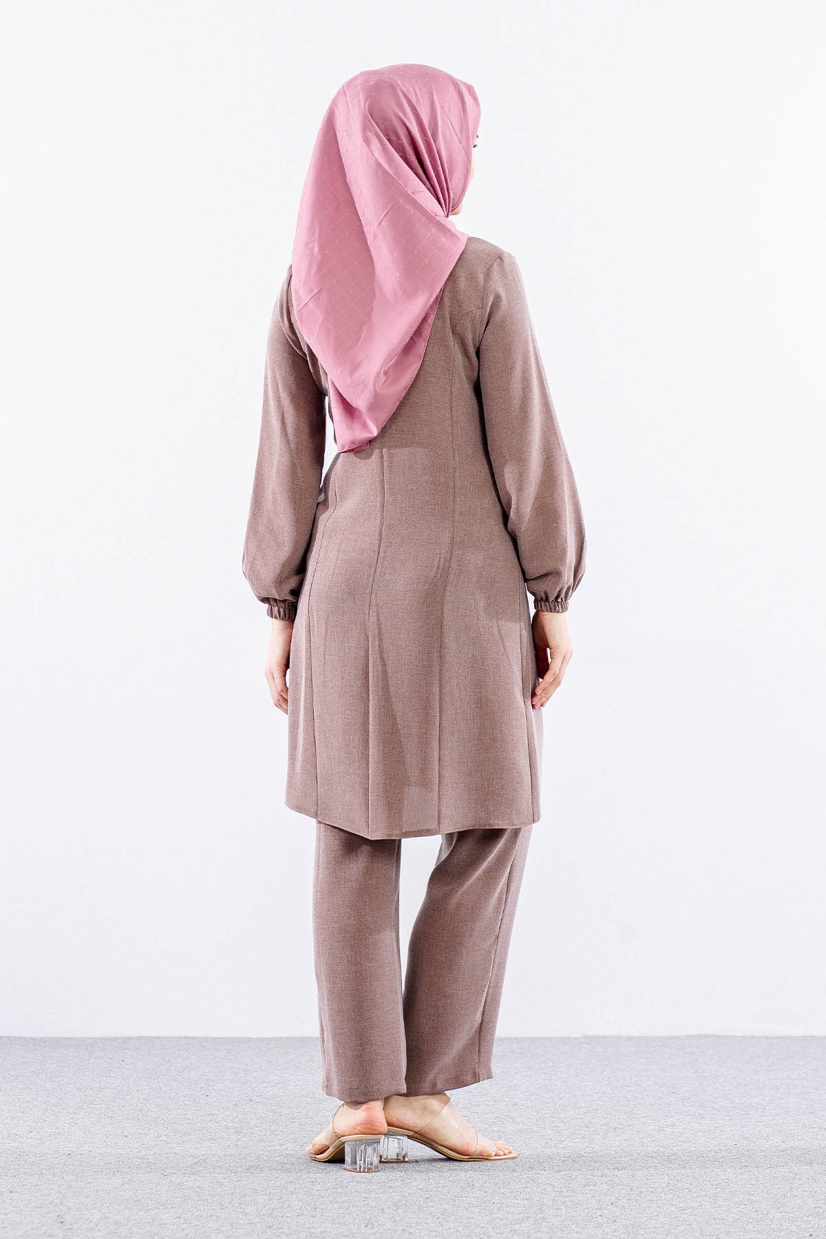 3601 şik Takim 42-50 - Kahve - 6