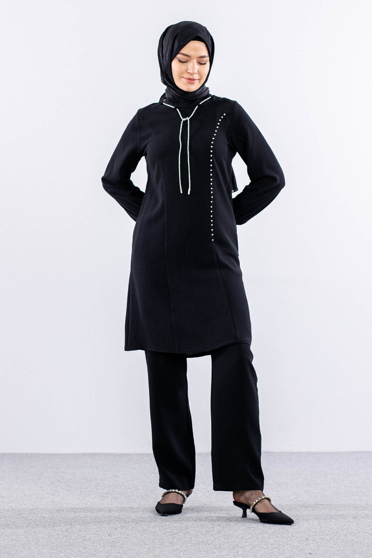 3601 şik Takim 42-50 - Siyah - 2