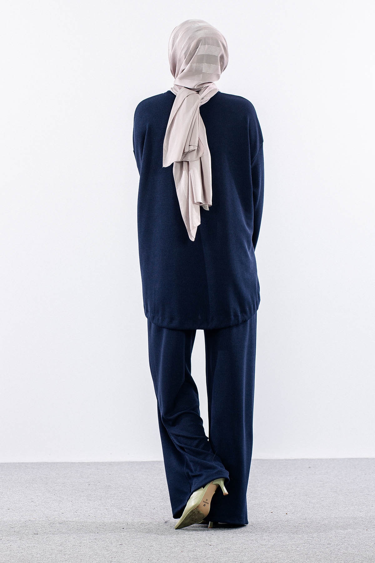 36068 Takim S-m-l Pile Detay - Lacivert - 6