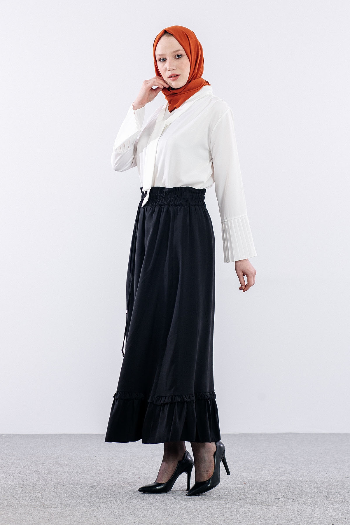 3624 Etek 38-48 Spor - Siyah - 2