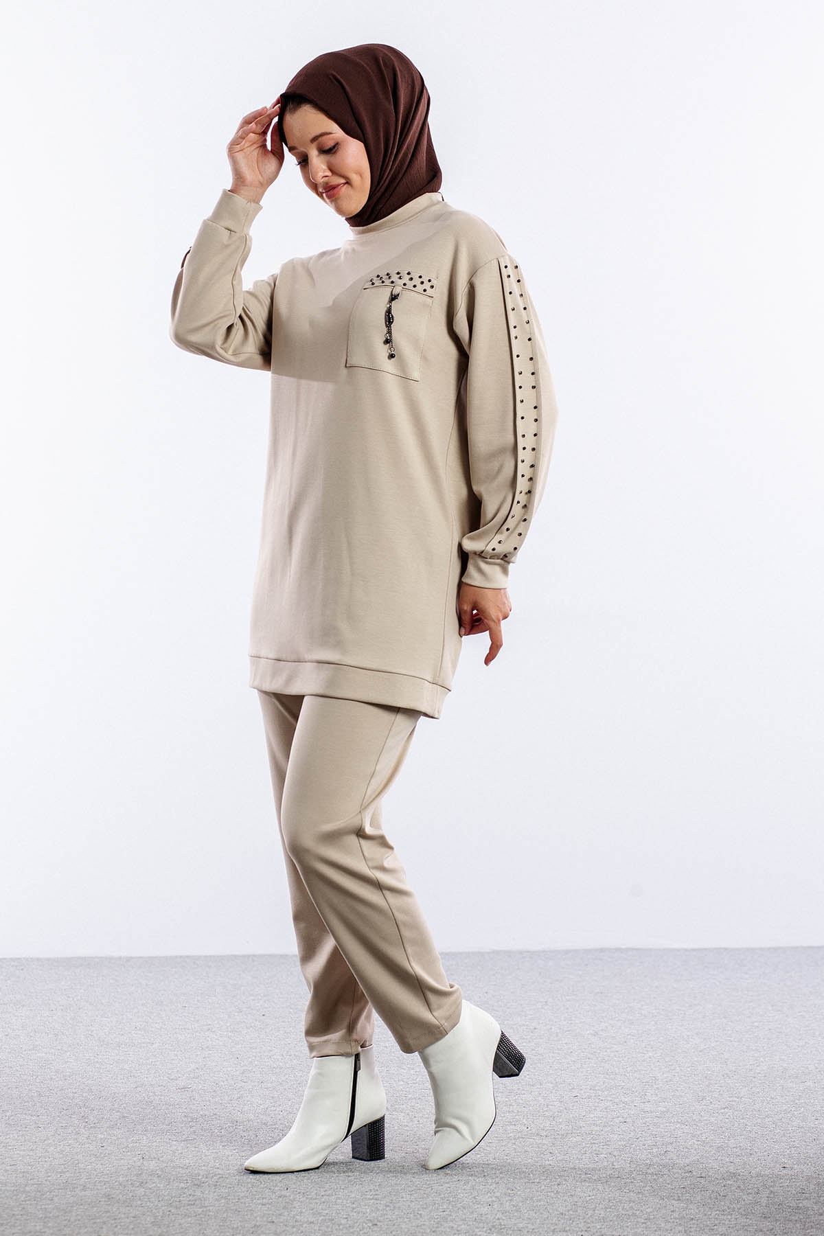 3661 Takim 38-46 Kolu Tas Detay - Tas - 4