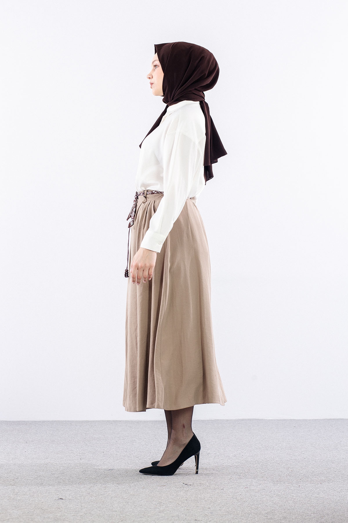 3704 Etek 38-46 - Bej - 3