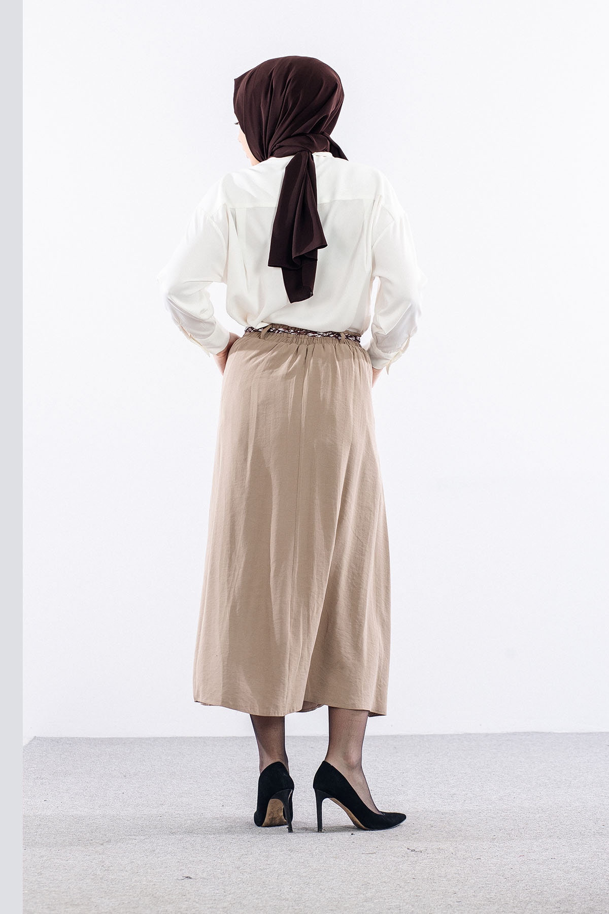 3704 Etek 38-46 - Bej - 4