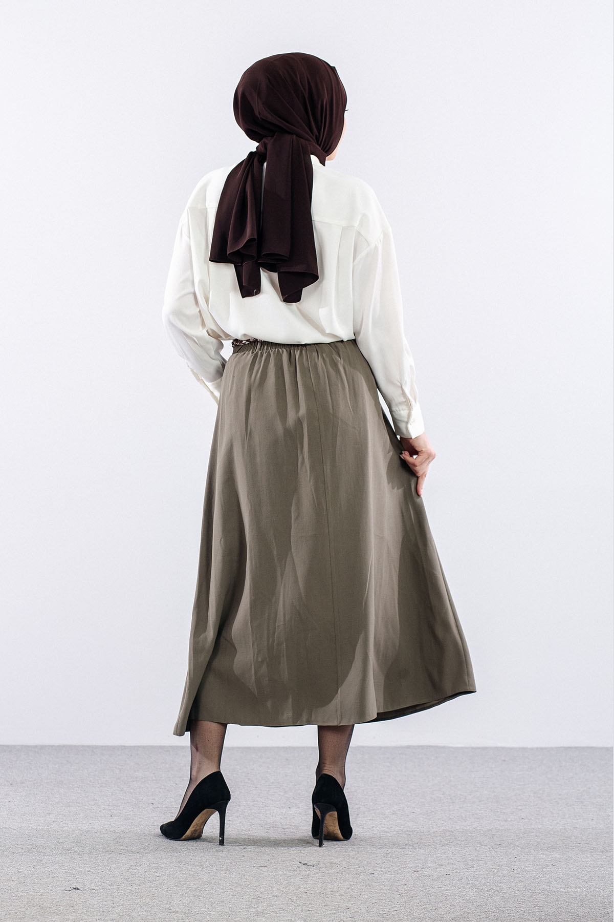 3704 Etek 38-46 - Haki - 4