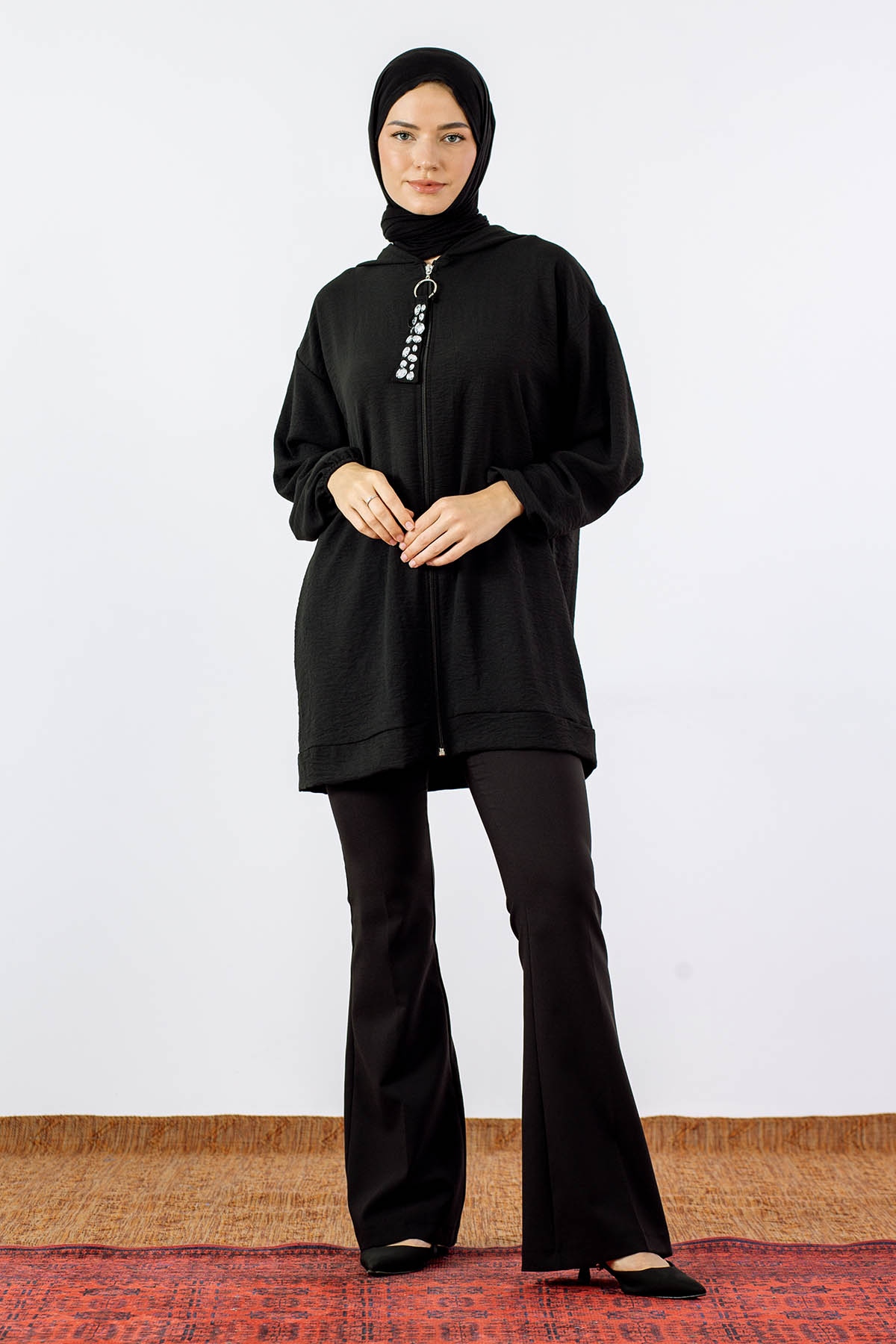 3711 Ferm Hirka Tek - Siyah - 2