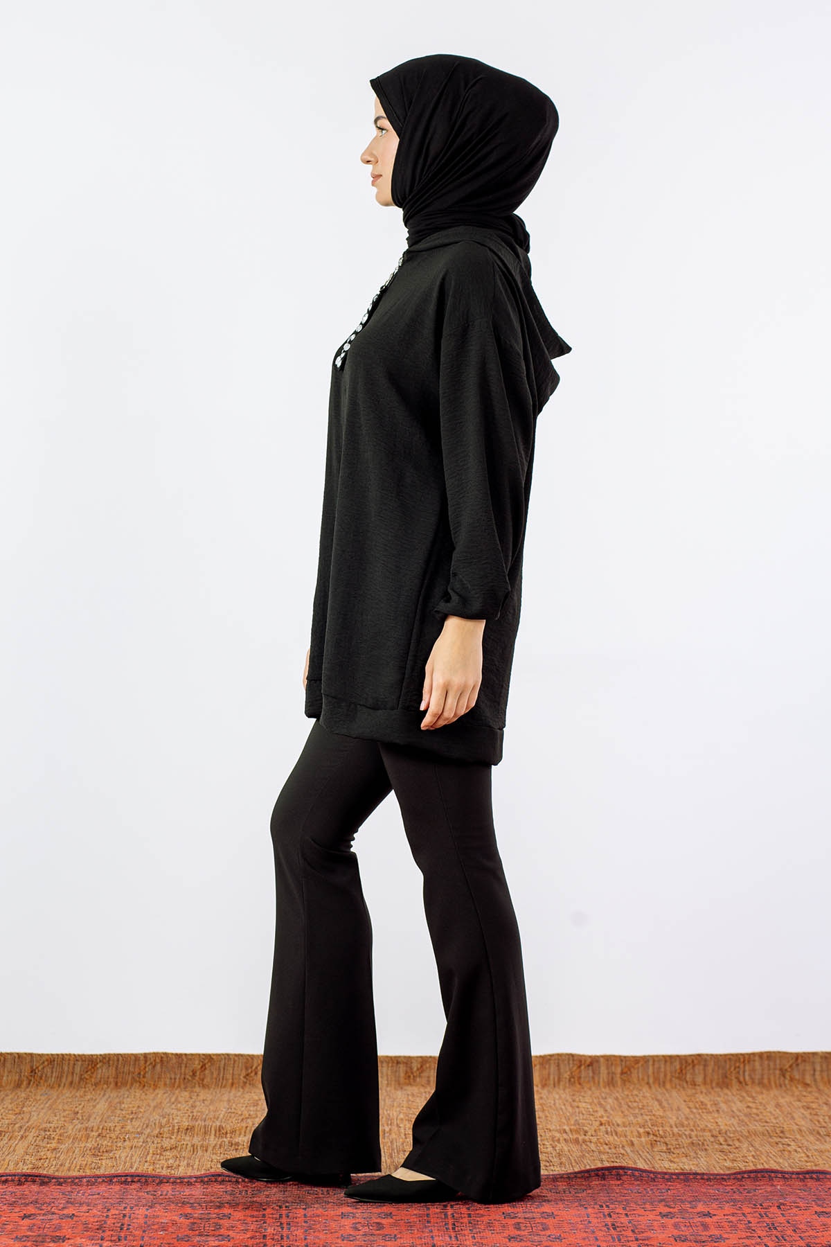 3711 Ferm Hirka Tek - Siyah - 5