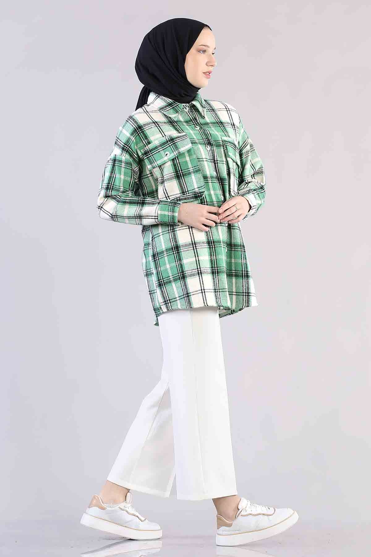 3746 Oduncu Gömlek Tek - Benetton - 3