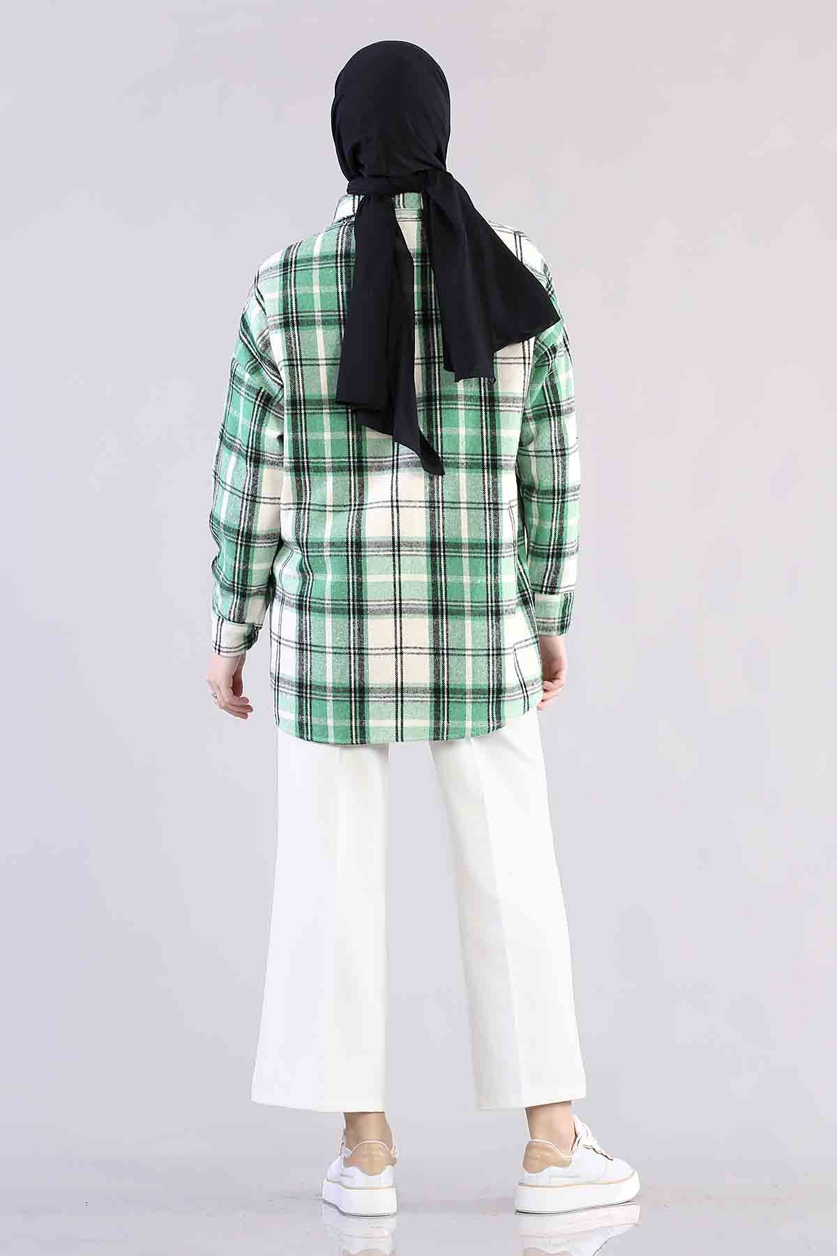 3746 Oduncu Gömlek Tek - Benetton - 5