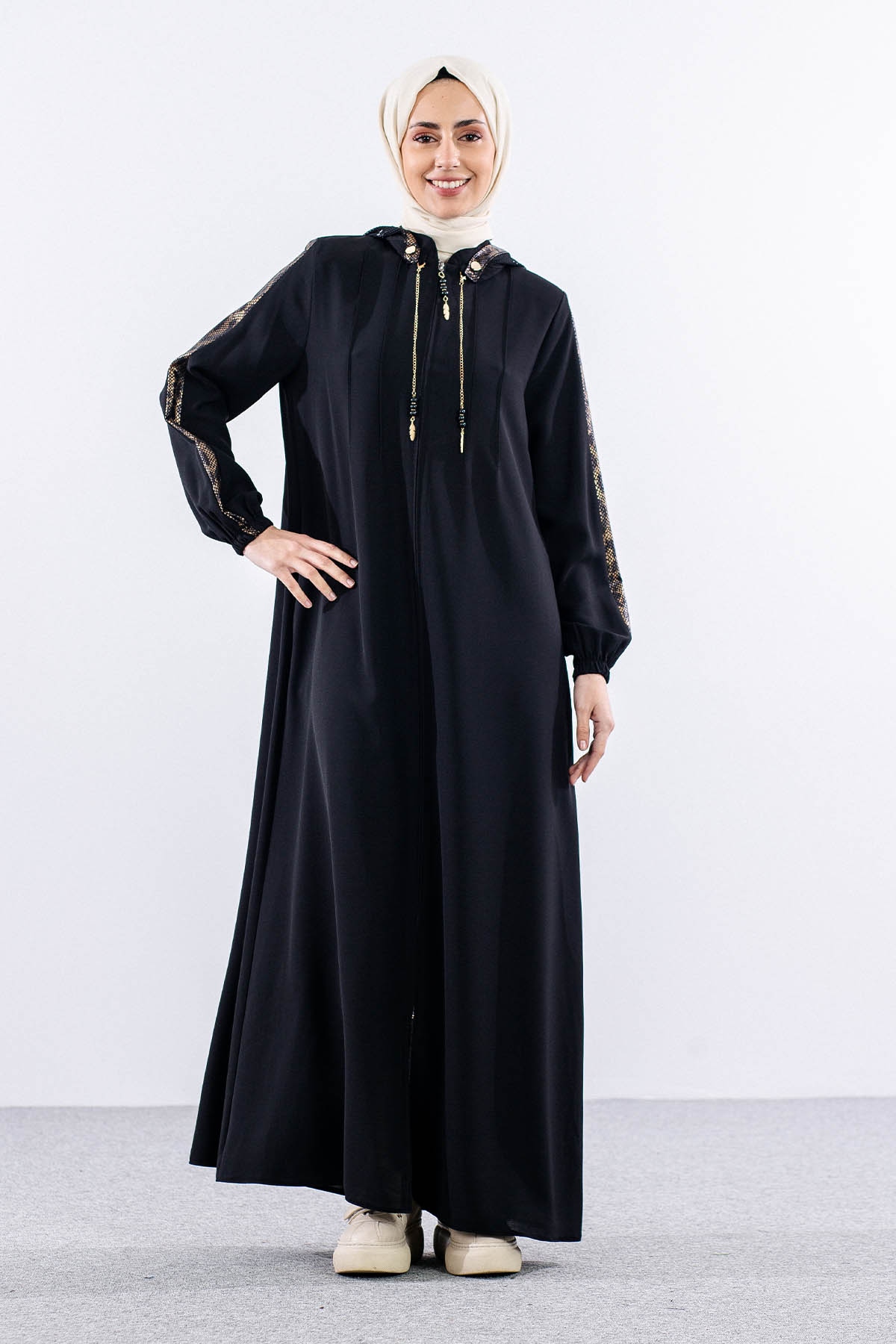 378 Ferace 42-52 - Siyah - 1