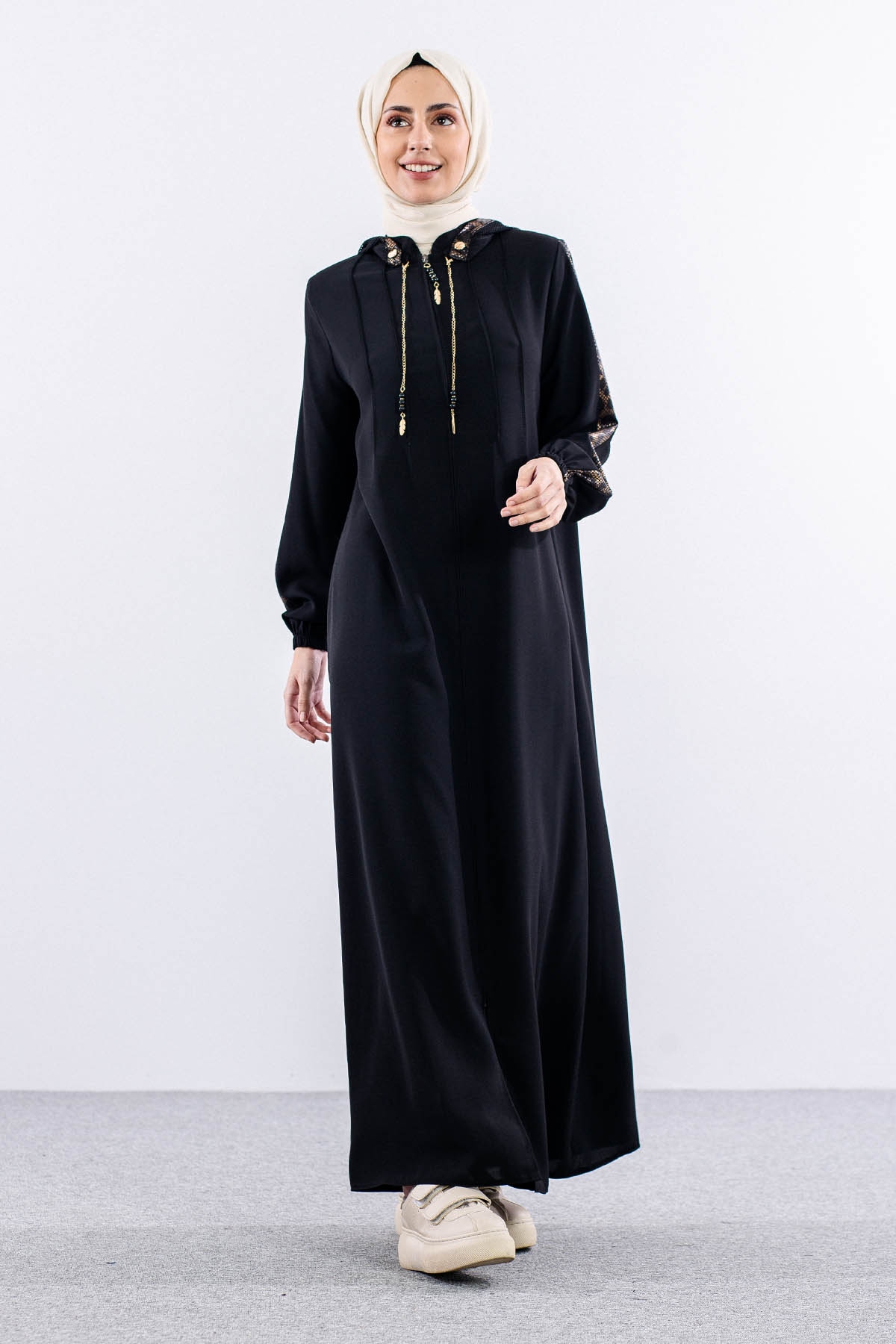 378 Ferace 42-52 - Siyah - 2