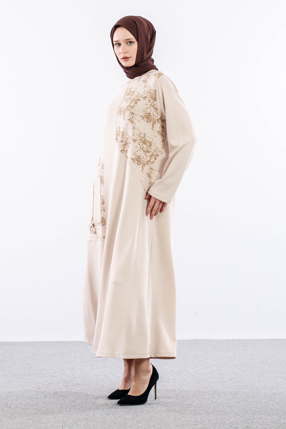 4016 Elbi̇se 44-52 Cep Detay - Bej - 2