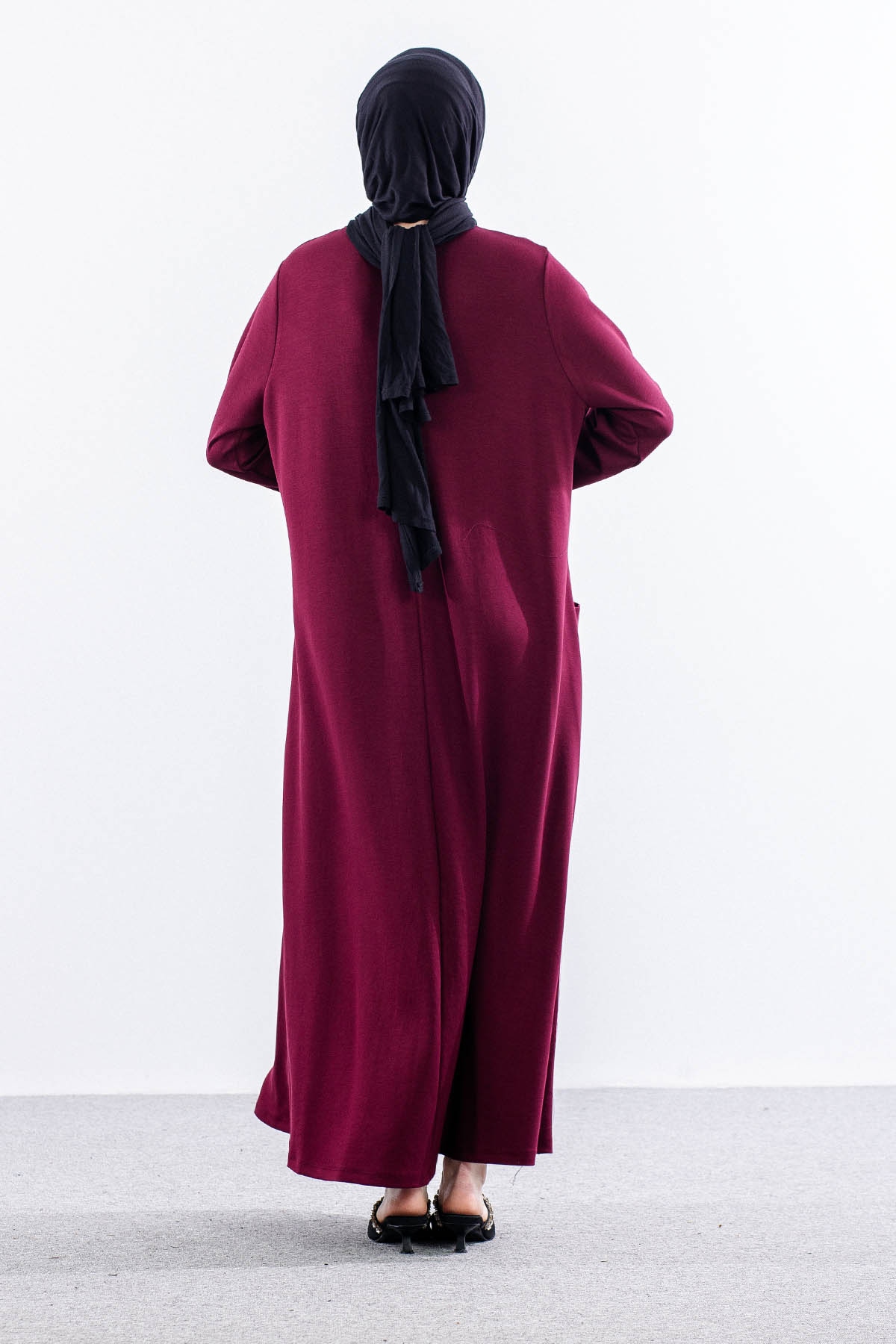 4016 Elbi̇se 44-52 Cep Detay - Bordo - 5