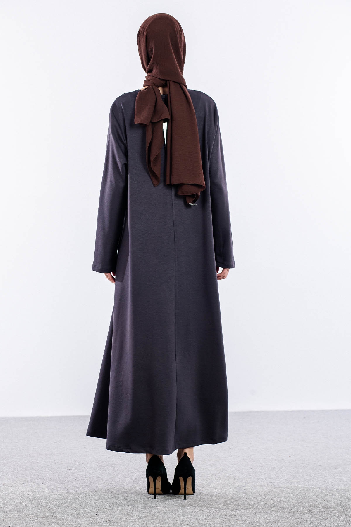 4016 Elbi̇se 44-52 Cep Detay - Gri - 5