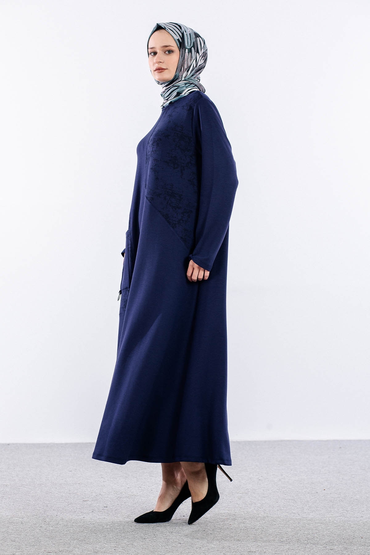 4016 Elbi̇se 44-52 Cep Detay - Lacivert - 2