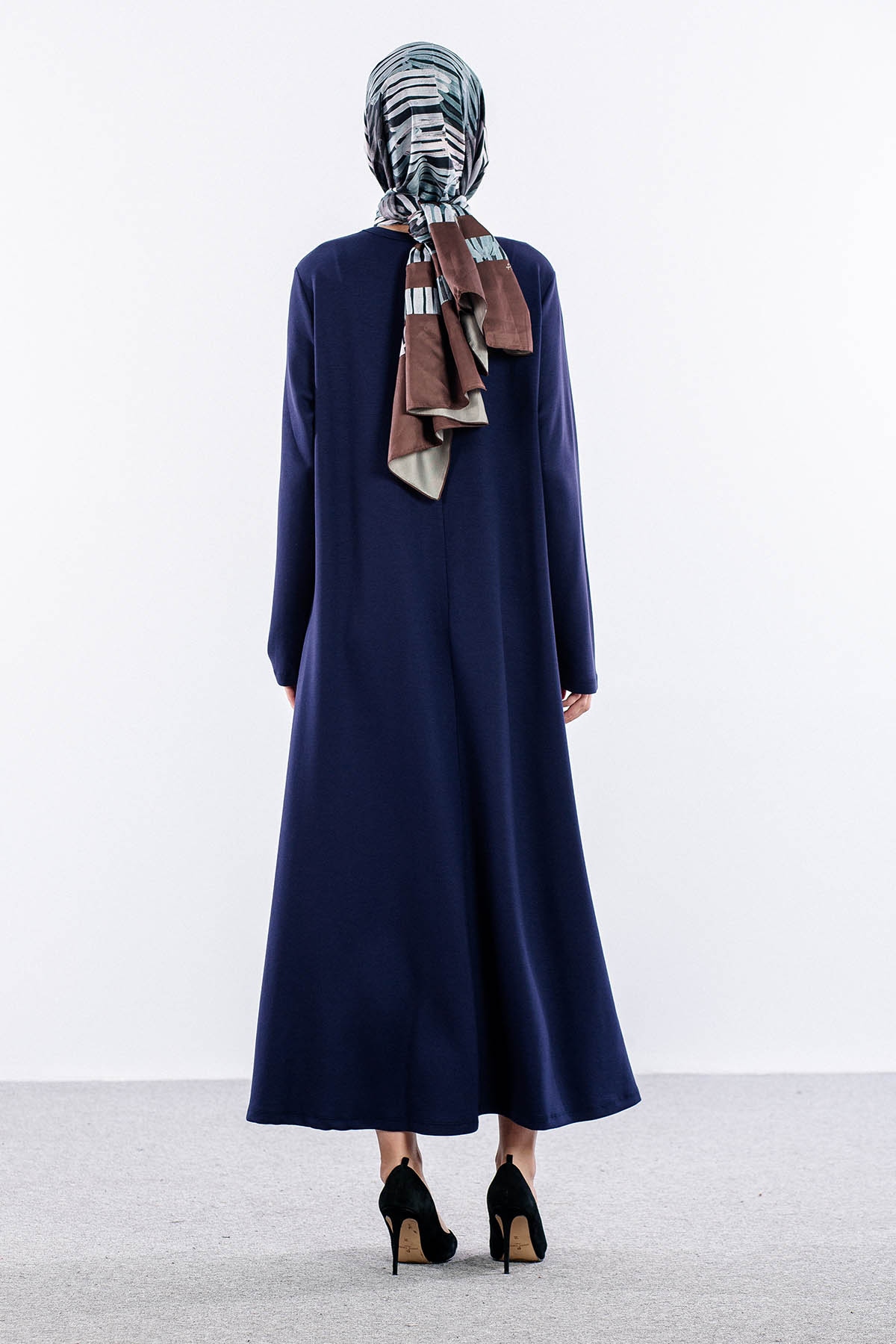 4016 Elbi̇se 44-52 Cep Detay - Lacivert - 5