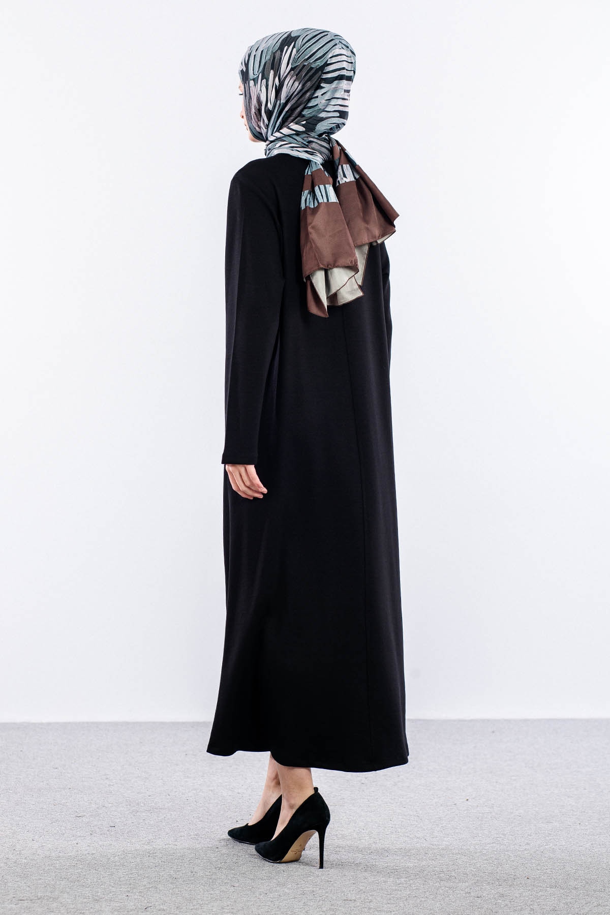 4016 Elbi̇se 44-52 Cep Detay - Siyah - 4