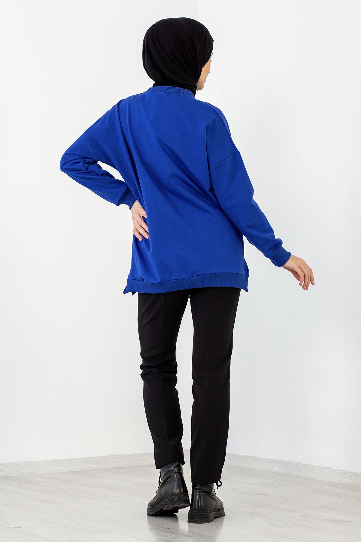 4032 Tunik Tek Hlk - Sax - 4