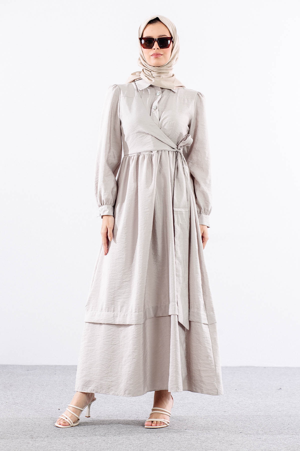 4036 Elbise 1-5 - Tas - 1