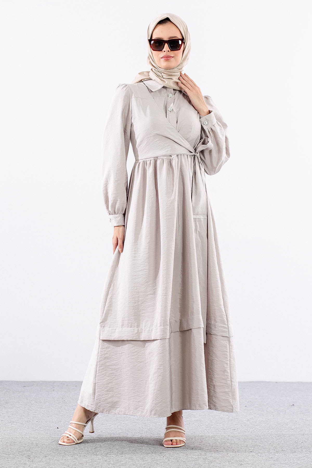 4036 Elbise 1-5 - Tas - 3