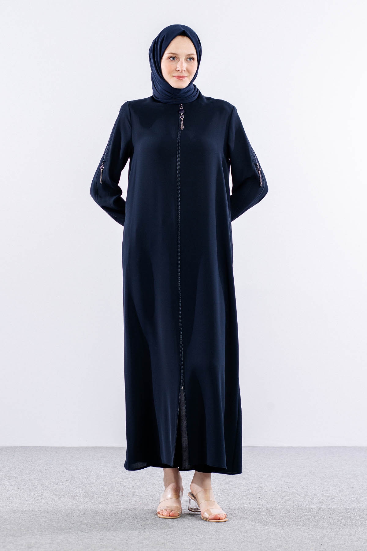 405 Ferace 40-50 Kolu İş - Lacivert - 2