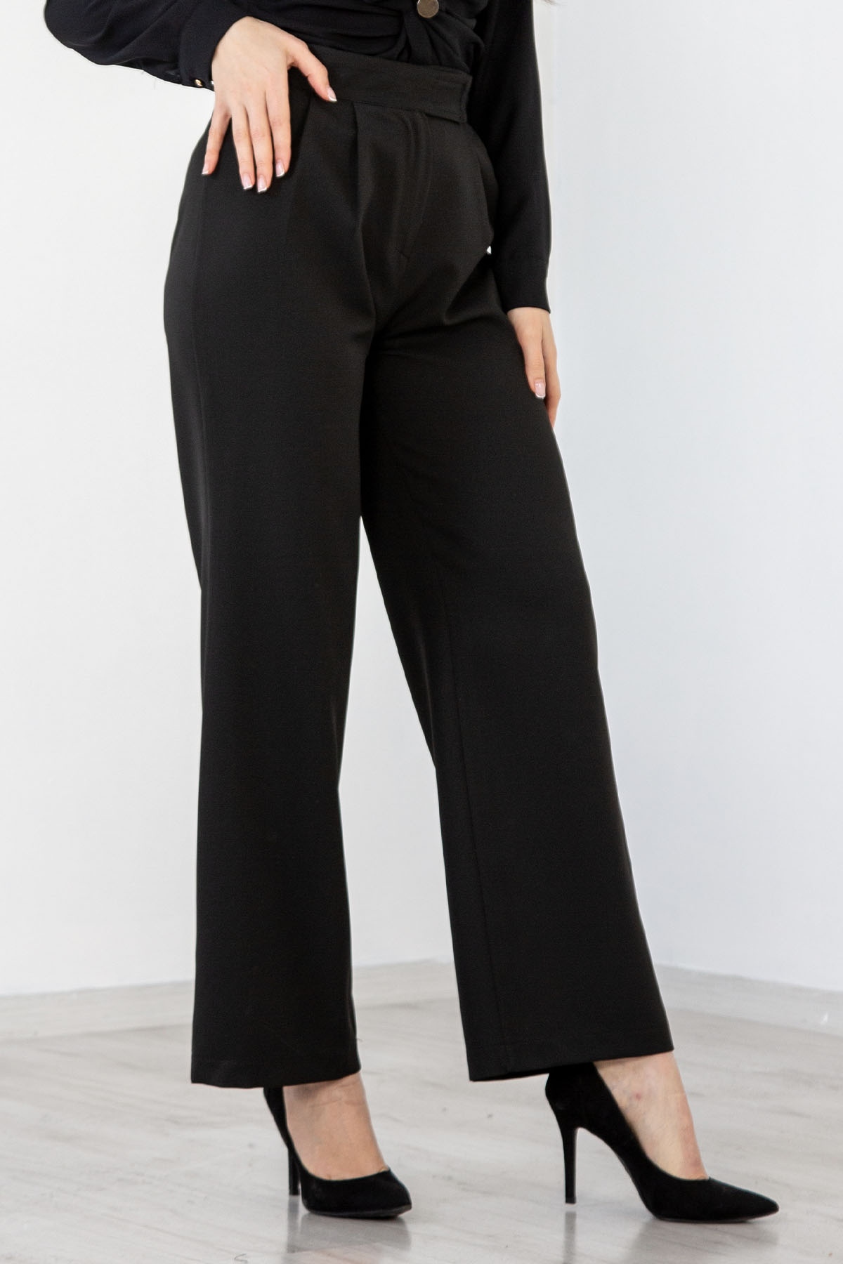 4121-00 Pantolon 36-42 - Siyah - 3