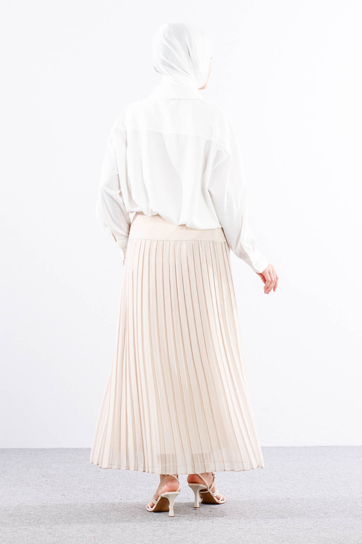 413 şfn Etek 1-6 G.plise - Tas - 4