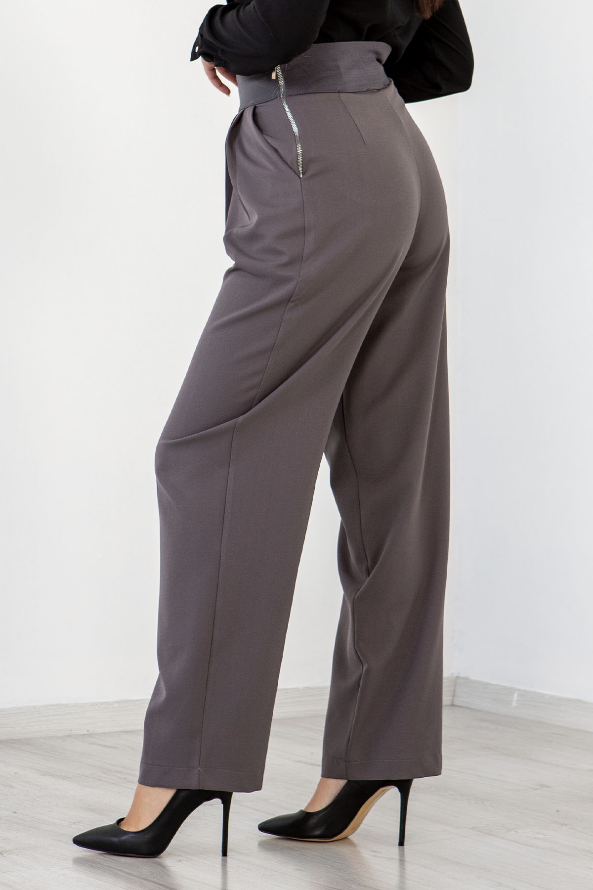 4137-00 Pantolon 36-42 - Gri - 4