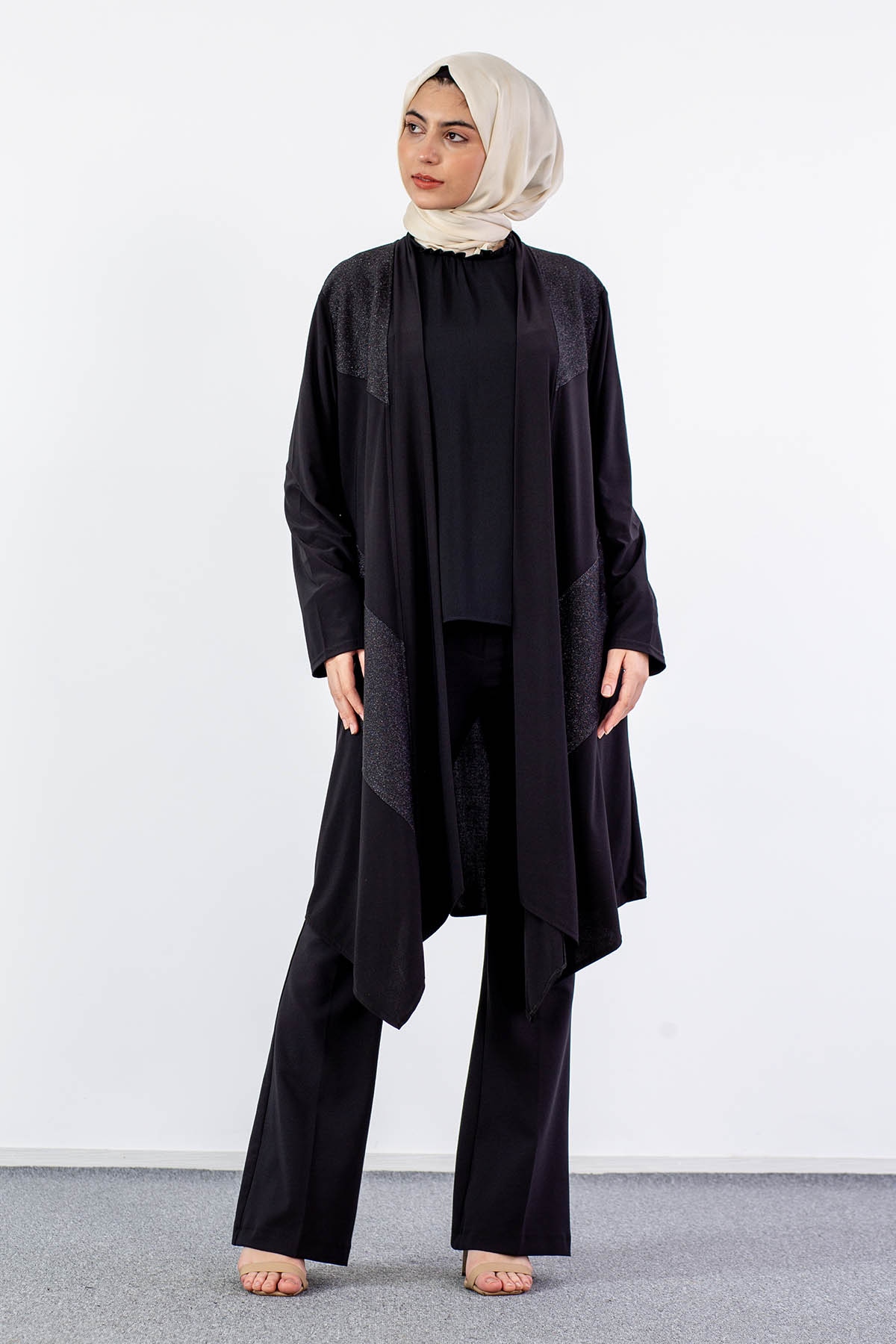 4207 Ceket 4-5-6-7 - Siyah - 1