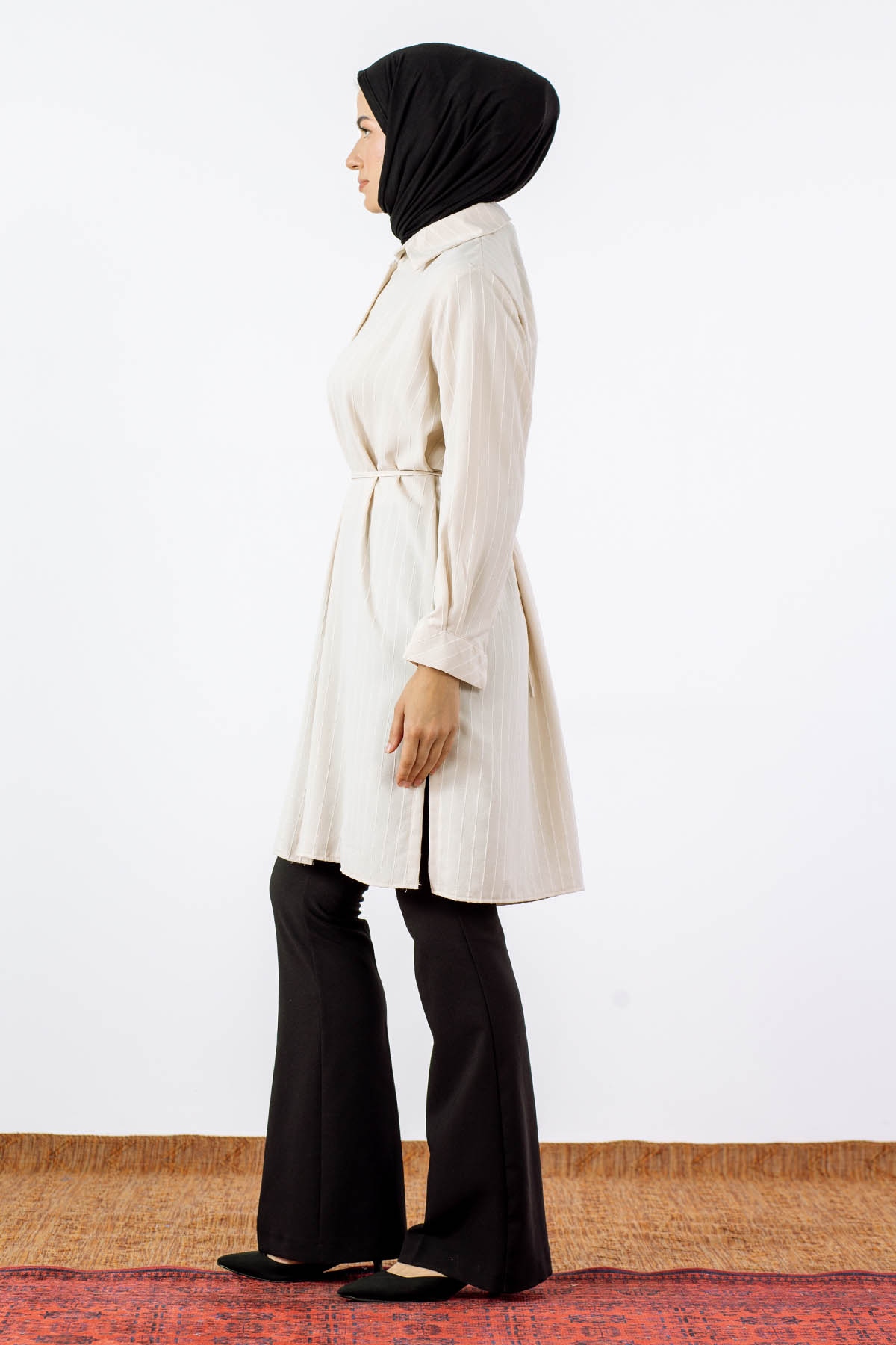 4212 Tunik Tek - Bej - 5