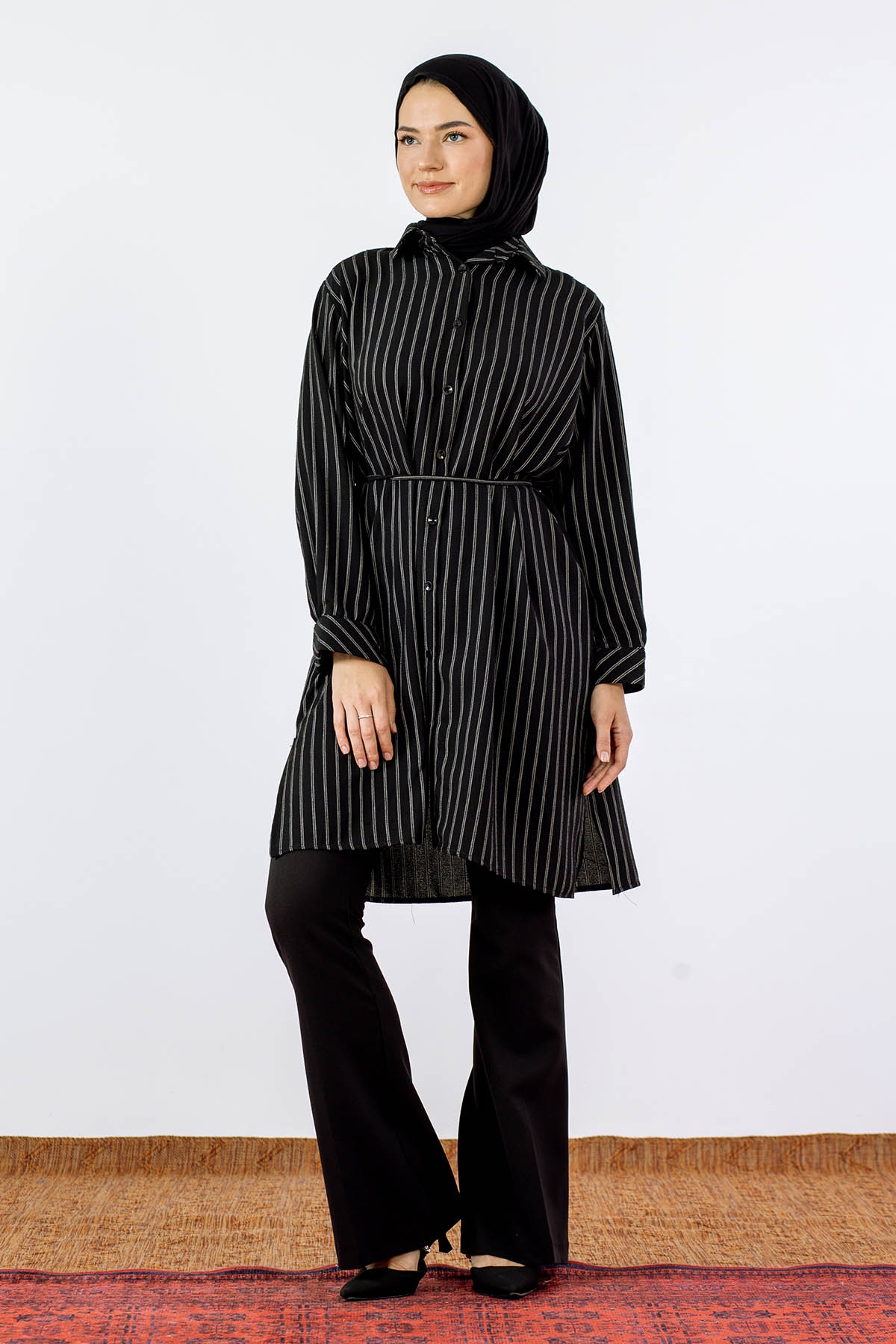 4212 Tunik Tek - Siyah - 3