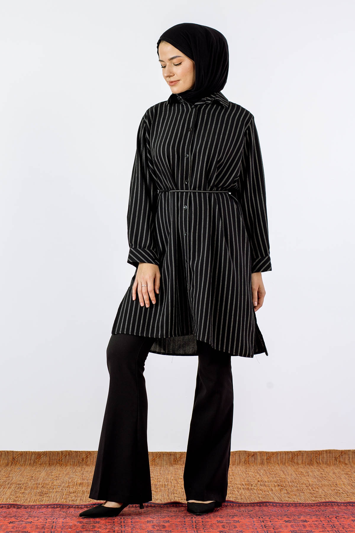 4212 Tunik Tek - Siyah - 4