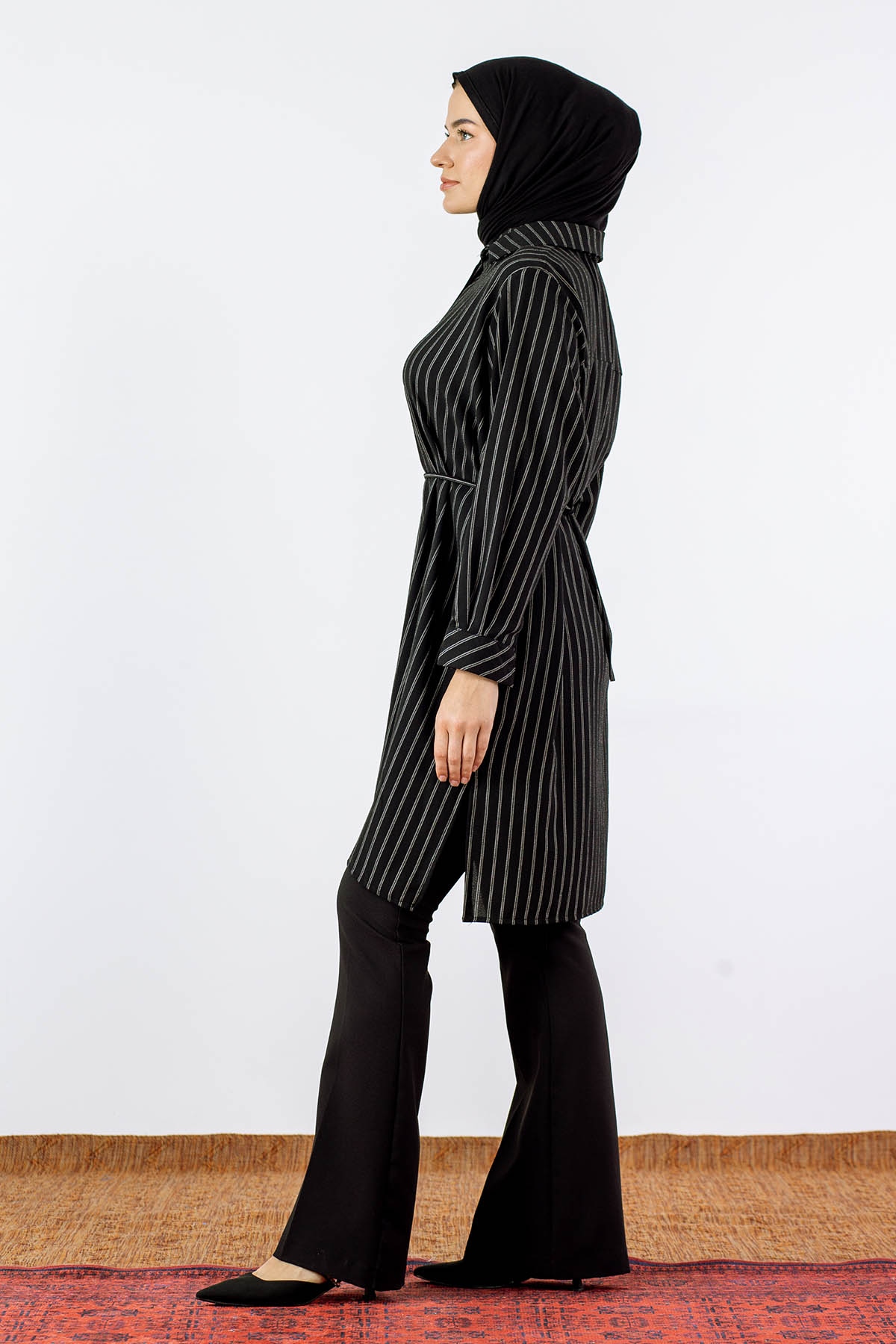 4212 Tunik Tek - Siyah - 5