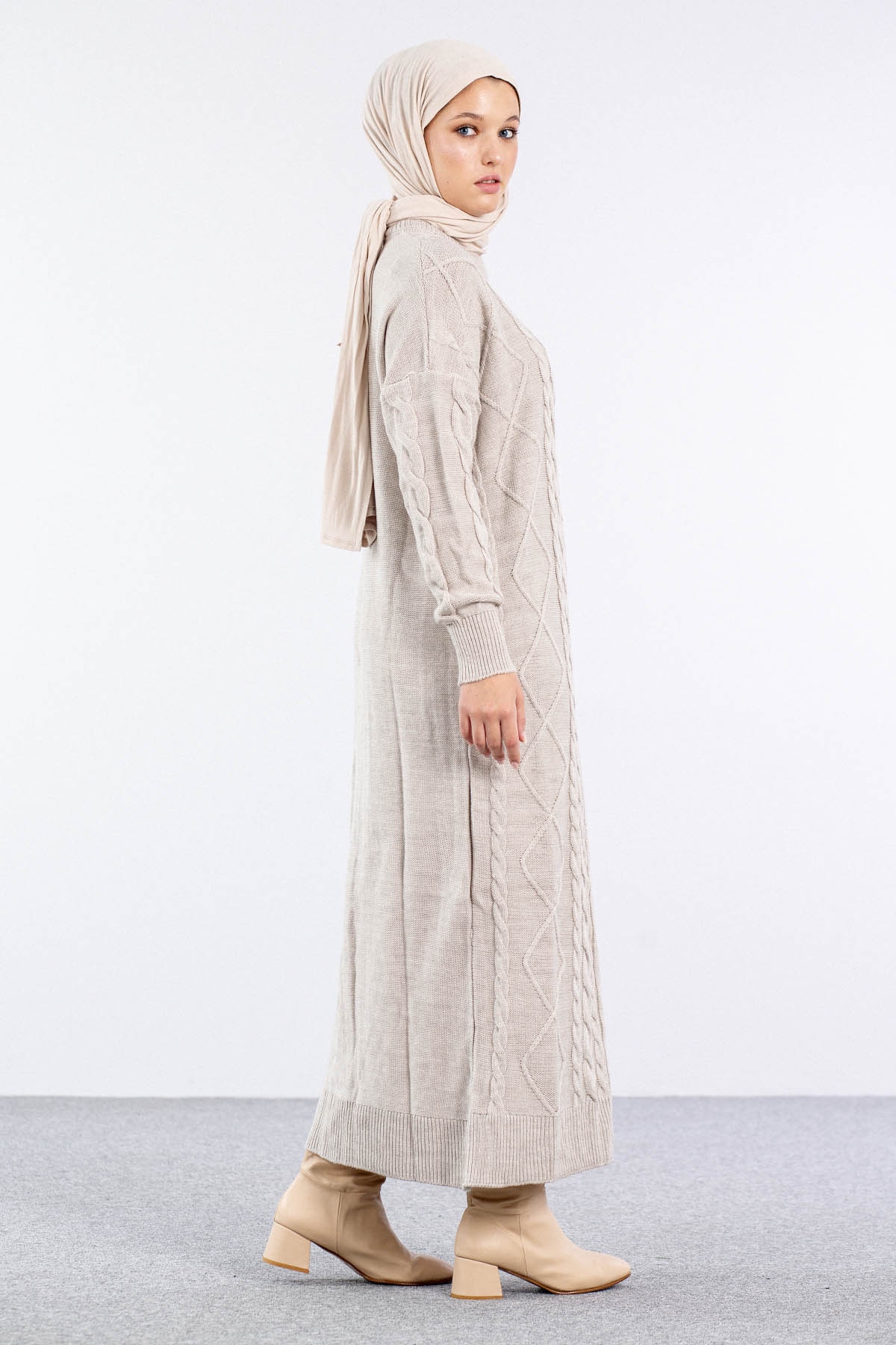 4216 Elbise Tek - Tas - 5