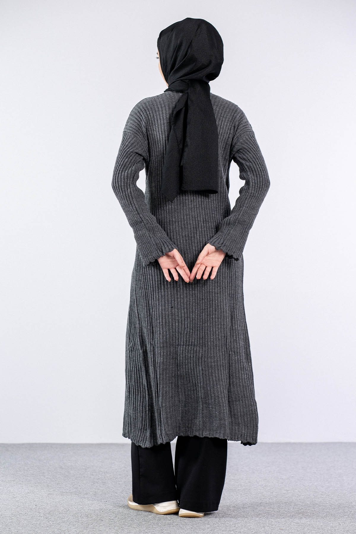 4280 Bağli Hirka Tek - Antrasit - 6