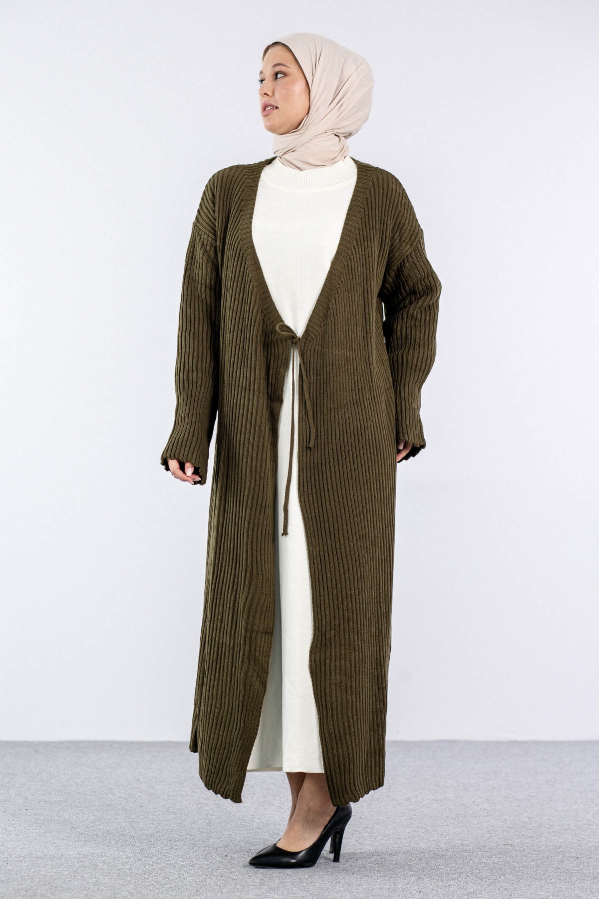 4280 Bağli Hirka Tek - Haki - 3