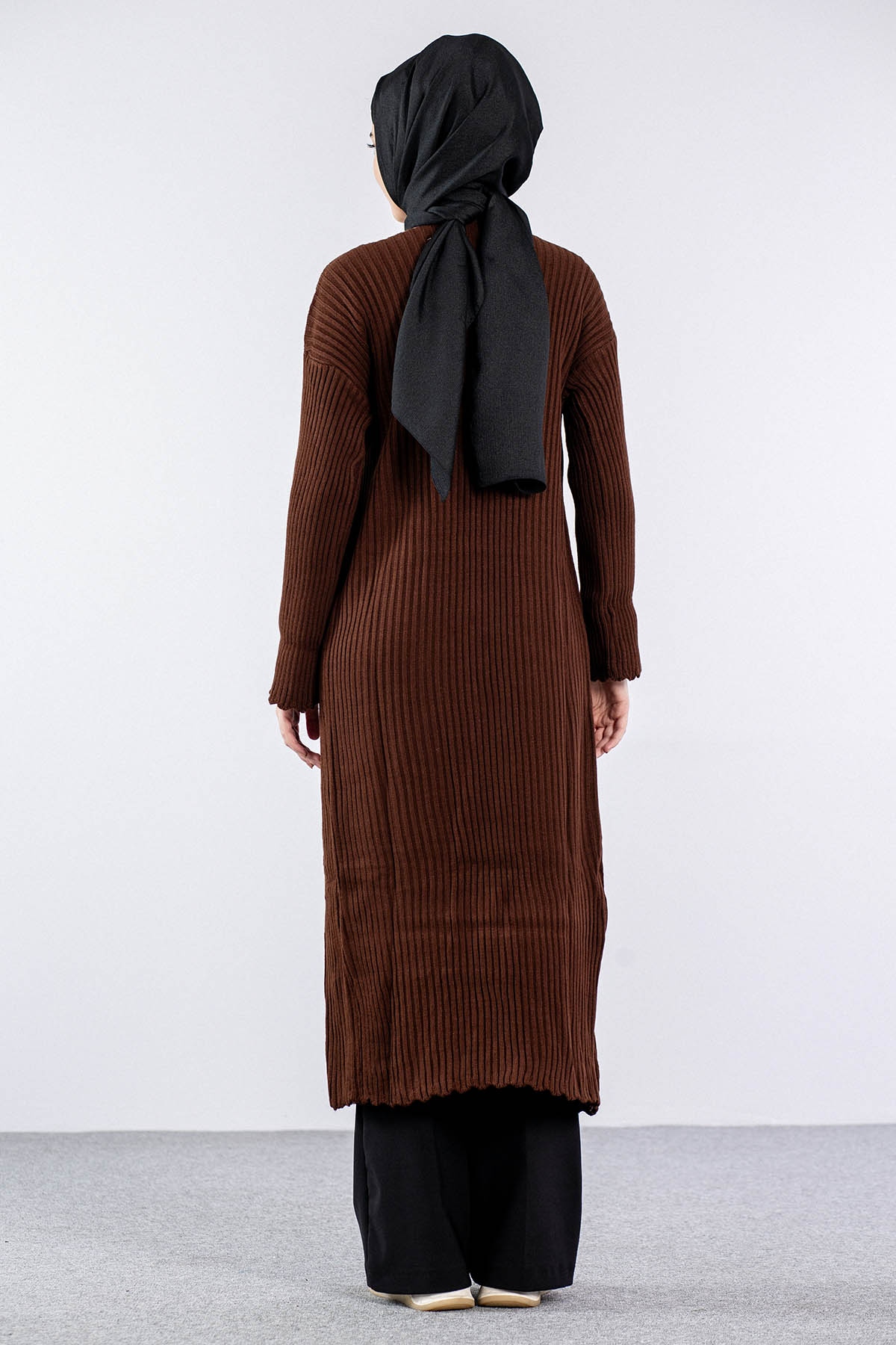 4280 Bağli Hirka Tek - Kahve - 5