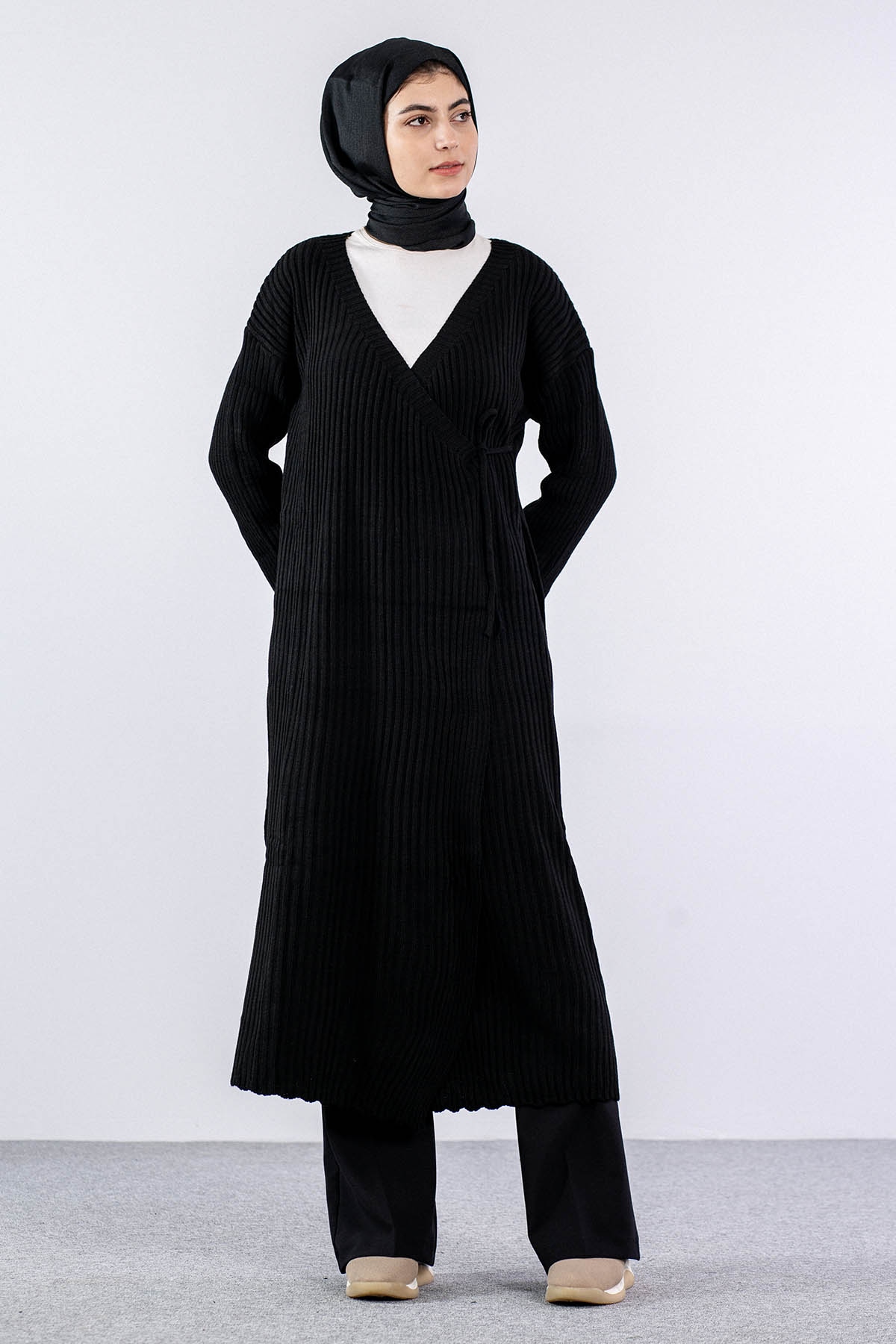 4280 Bağli Hirka Tek - Siyah - 1