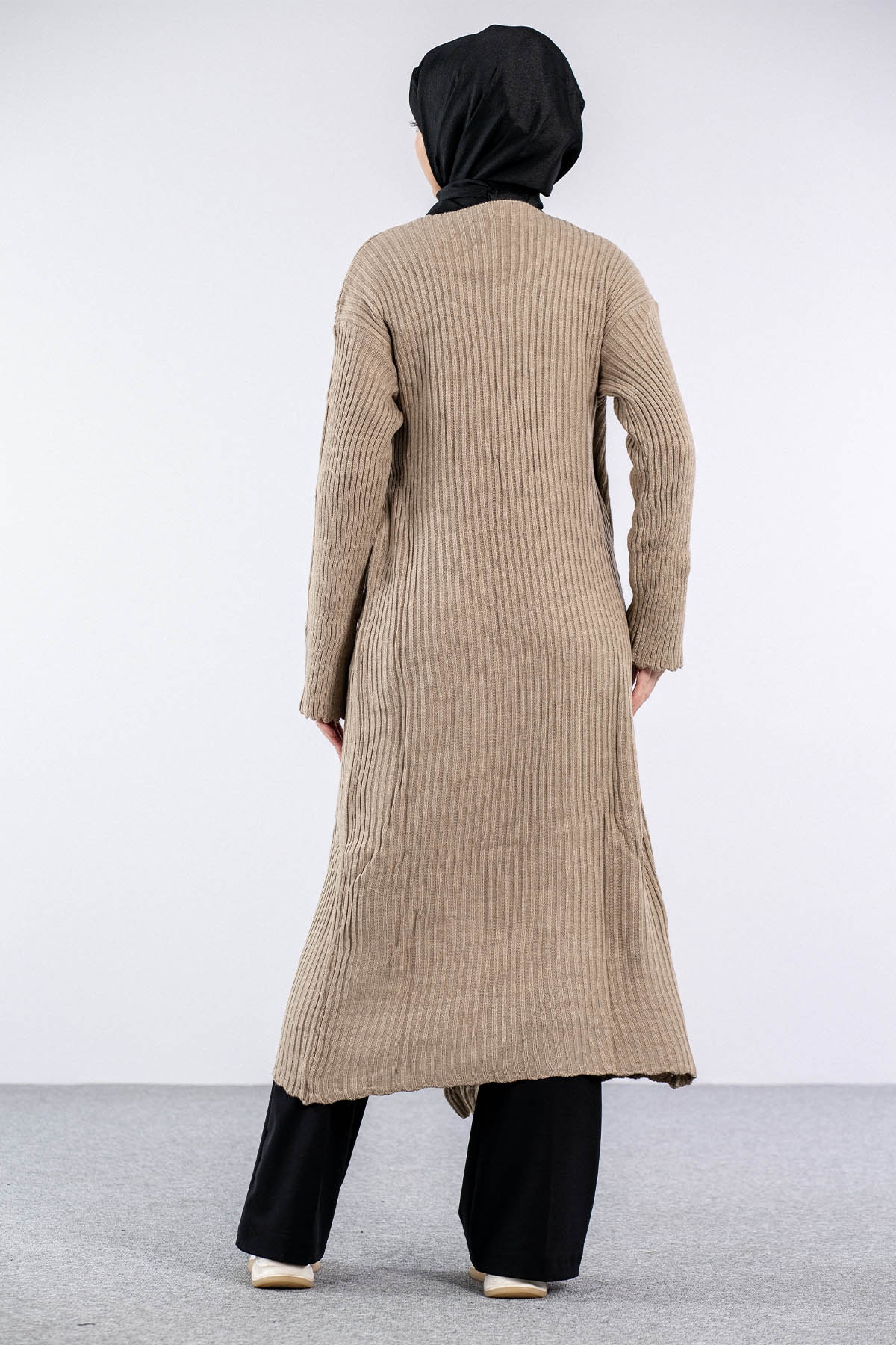 4280 Bağli Hirka Tek - Vizon - 4