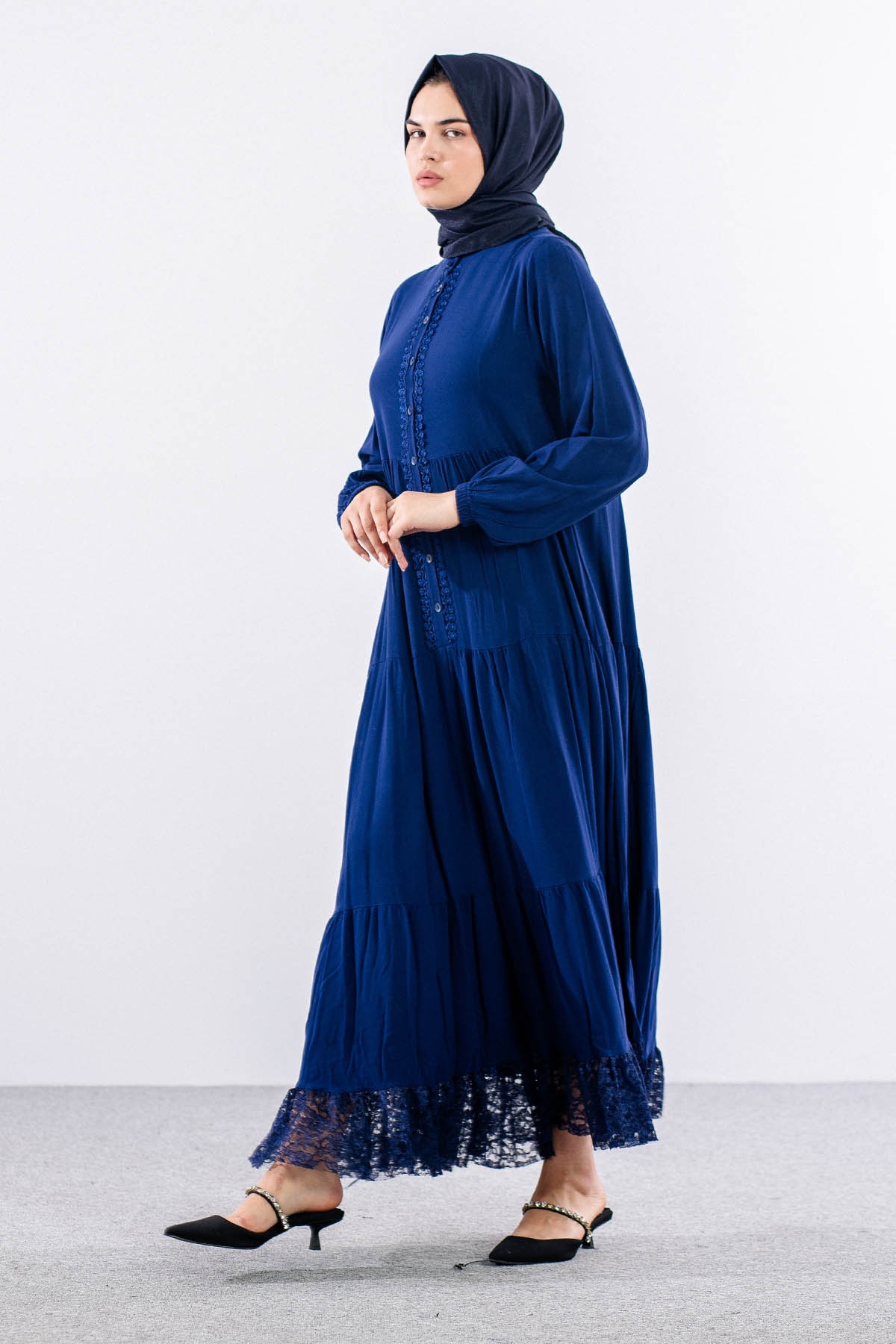 4423 Elbise 1-2-3 Vscn - Indigo - 5