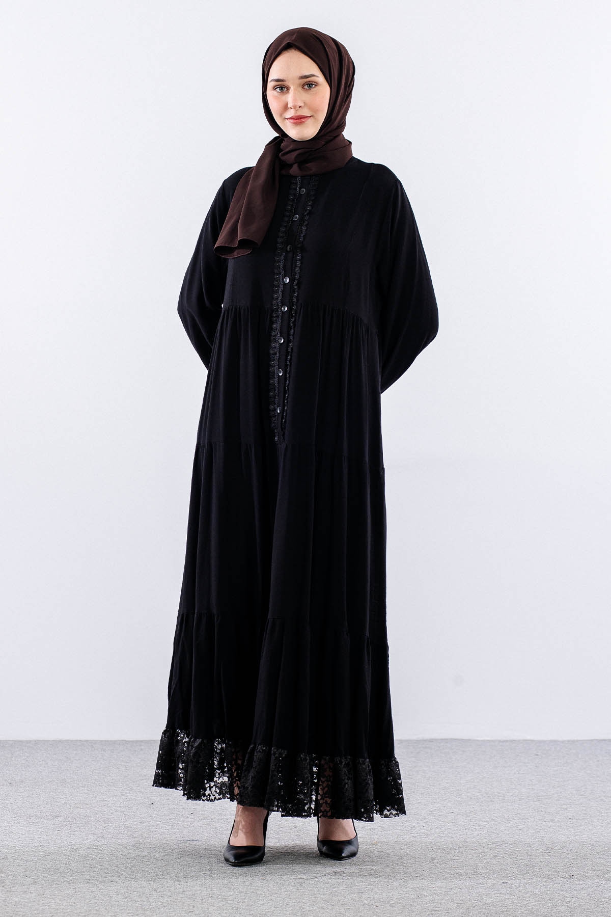 4423 Vi̇skon Elbi̇se 38-40-42 - Siyah - 1