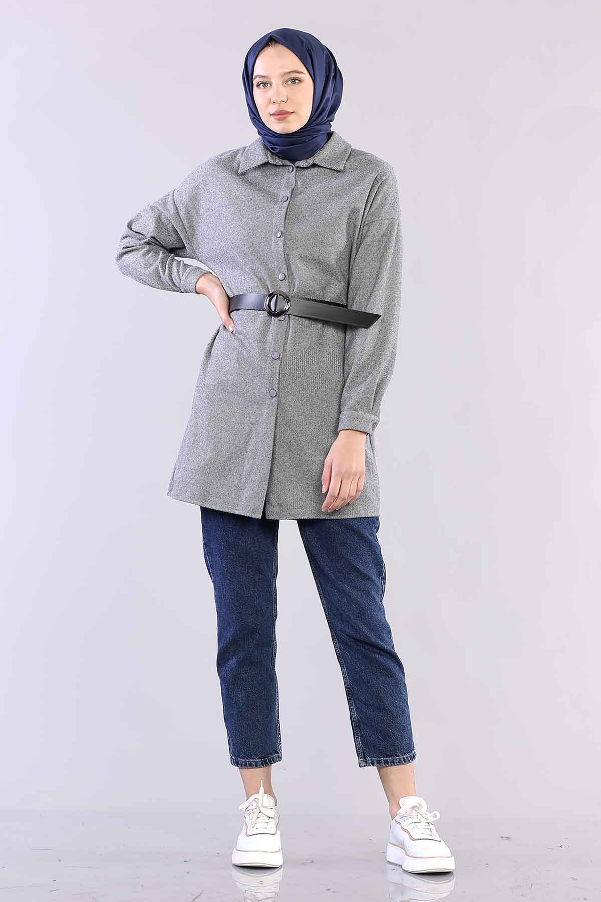 4504 Kalin Tunik 38-44 - Antrasit - 1