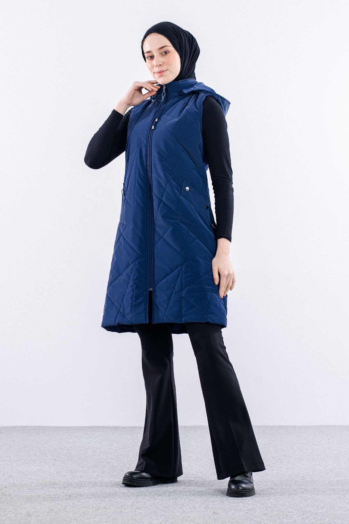 4511 şişme Yelek 40-46 - Indigo - 3