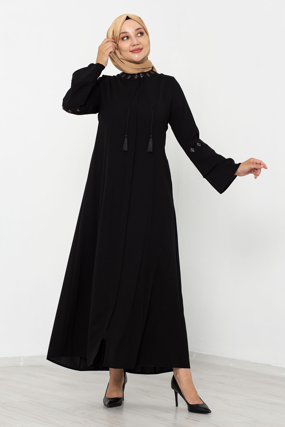 452 Ferace 44-54 Erva Petek - Siyah - 3