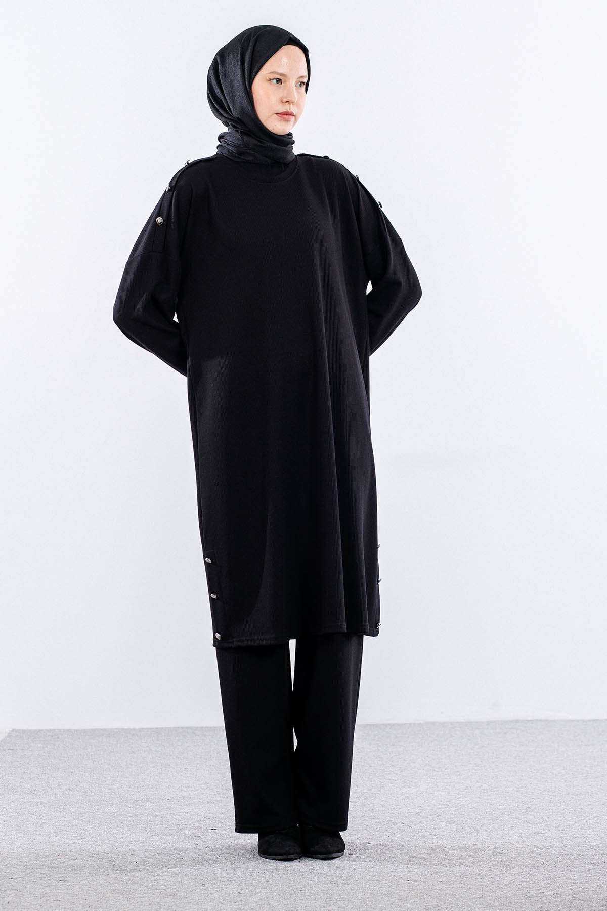 4540 Takim 4-5-6 Dugme - Siyah - 2