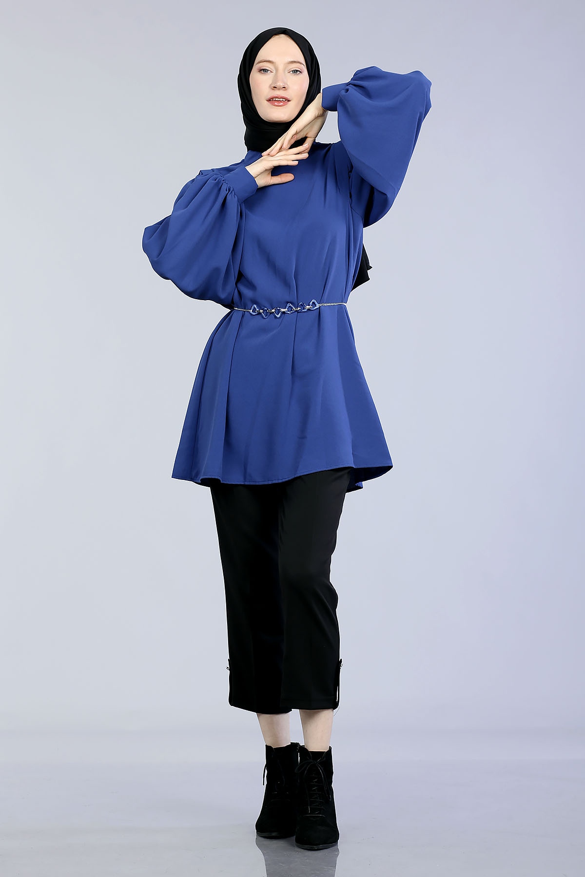 4609 Tunik 36-44 Kly - Sax - 1